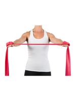 Faixa Elástica para Exercícios Mercur Vermelho Média - Metro