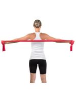Faixa Elástica para Exercícios Mercur Vermelho Média - Metro