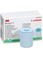 Fita Silicone Micropore S Remocao Suave 5cmx5m - unidade