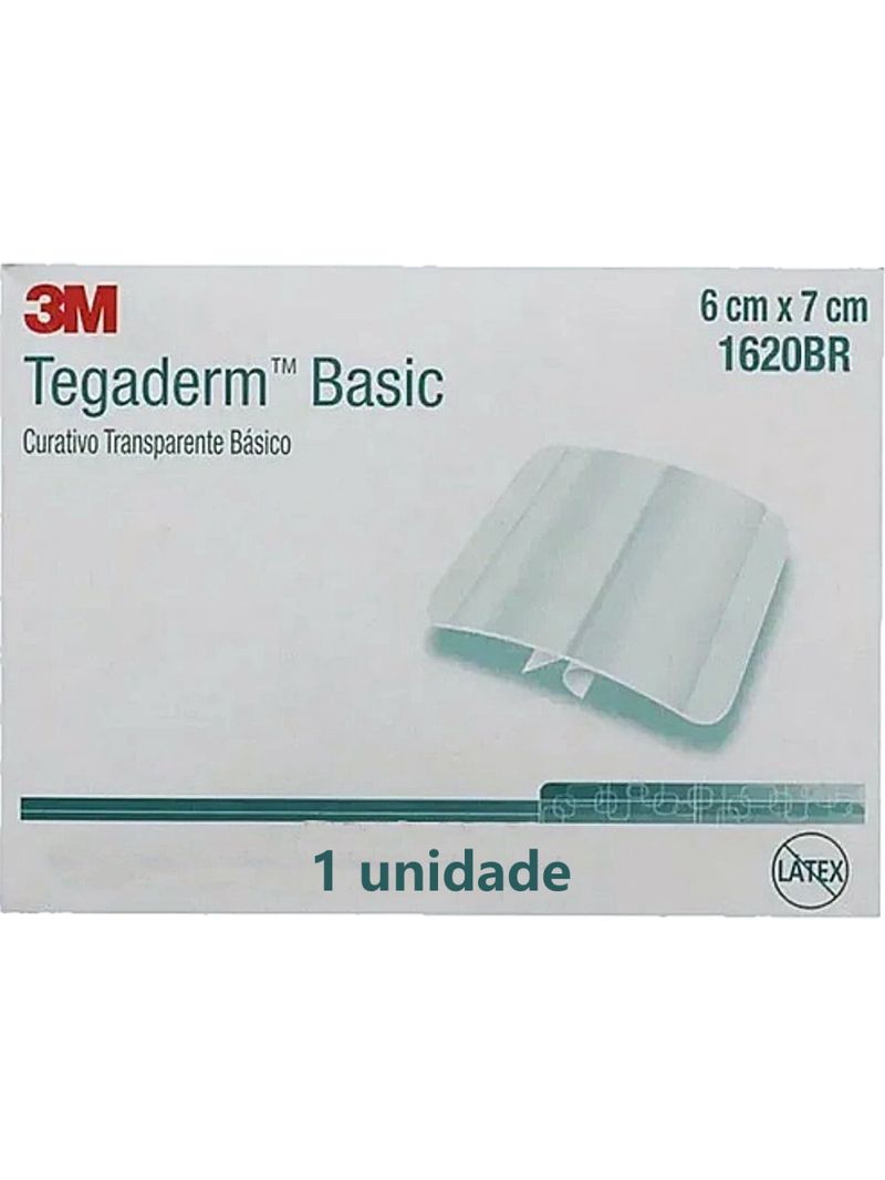 Fixador de Cateter Tegaderm 1620BR 06x07cm - unidade
