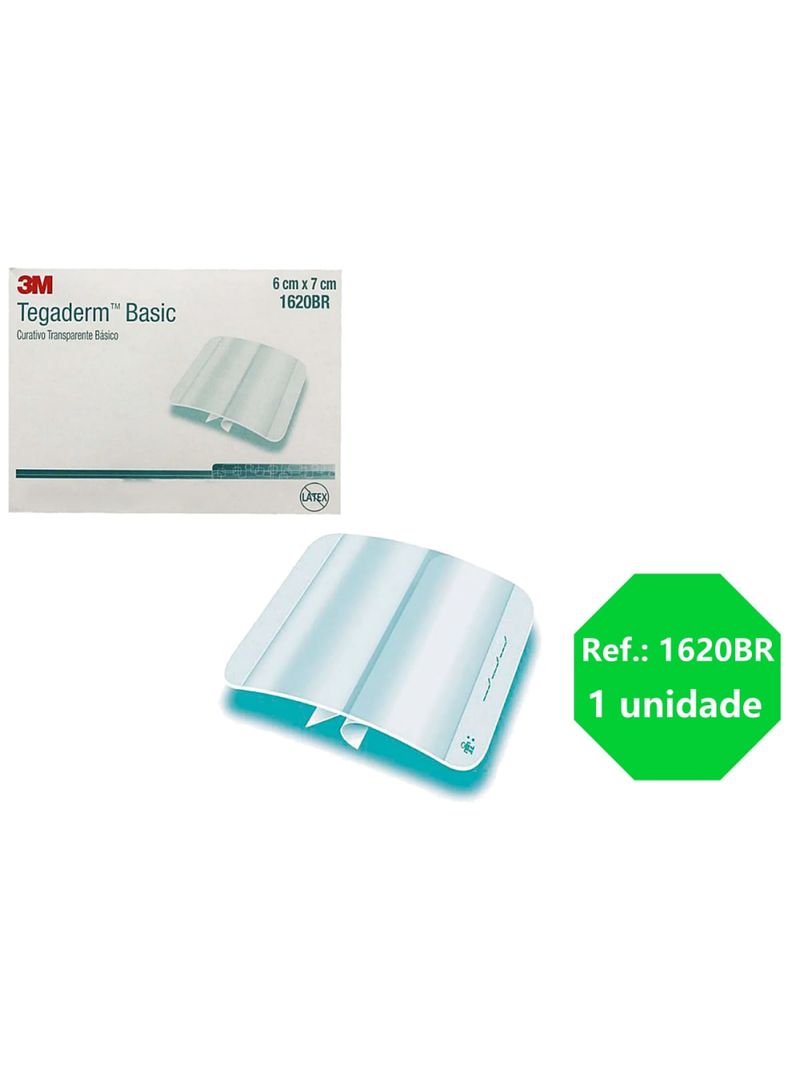 Fixador de Cateter Tegaderm 1620BR 06x07cm - unidade