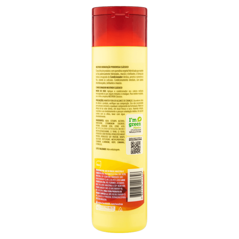 Condicionador Neutrox Clássico Frasco 300ml