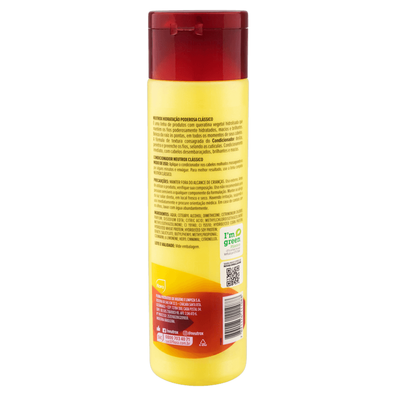 Condicionador Neutrox Clássico Hidratação e Brilho 500ml