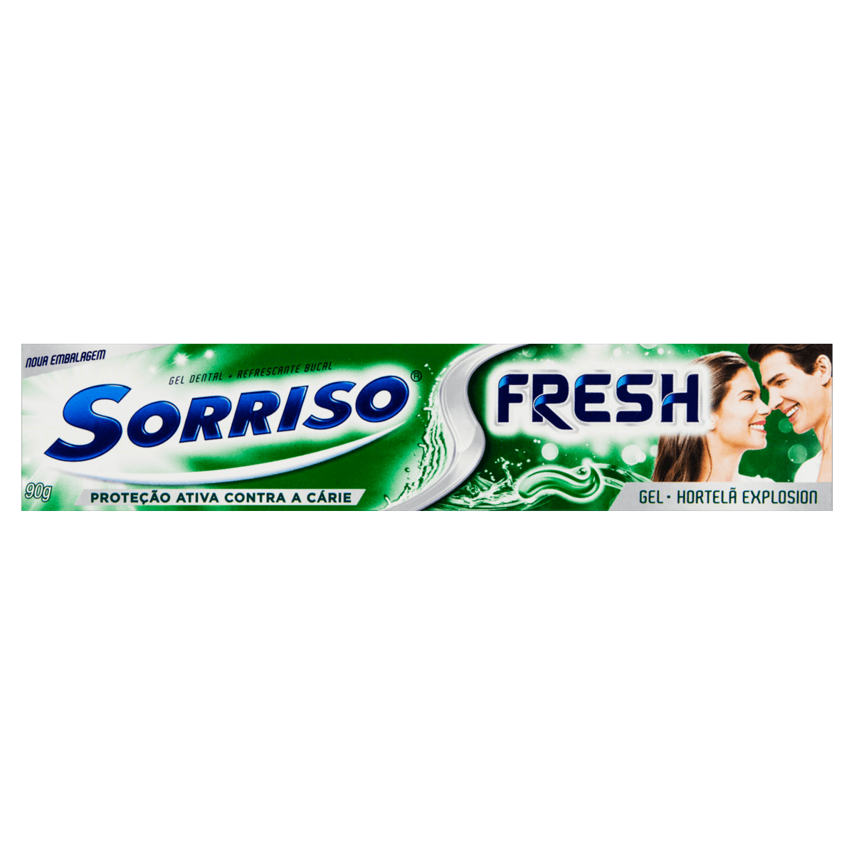 Gel Dental Fresh 90g Hortelã Explosion Sorriso - Drogarias Tamoio