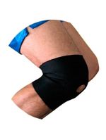 Joelheira c/ Suporte p/ Rótula Neoprene Tam P Salvapé