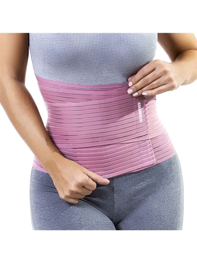 Cinta Modeladora Postural FIT Estreita Rosa Tam EG SalvaPé