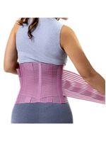 Cinta Modeladora Postural FIT Estreita Rosa Tam EG SalvaPé