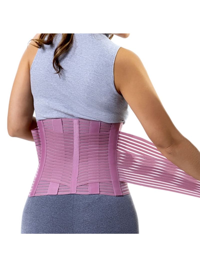 Cinta Modeladora Postural FIT Estreita Rosa Tam EG SalvaPé