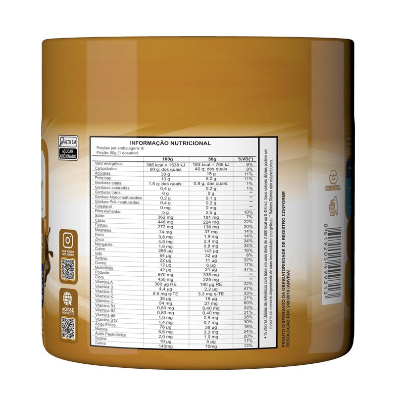 Nutra Senior Adulto 50+ Chocolate 400g NutraMilk