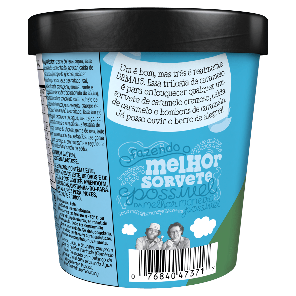 Ben Jerrys Sorv Triple Crml Ck 458Ml - FARMALIFE