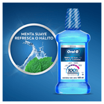 Enxaguante Bucal Oral-B 100 Zero Álcool 500ml Menta Refrescante