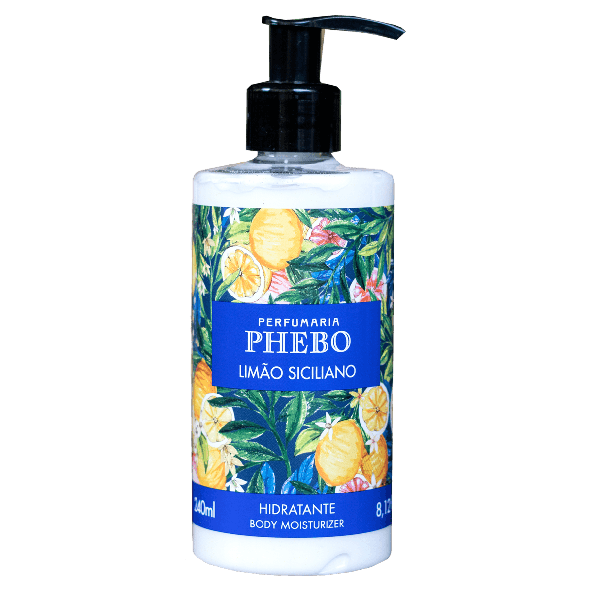 Hidratante Phebo Origens Limão Siciliano 240ml - FARMALIFE