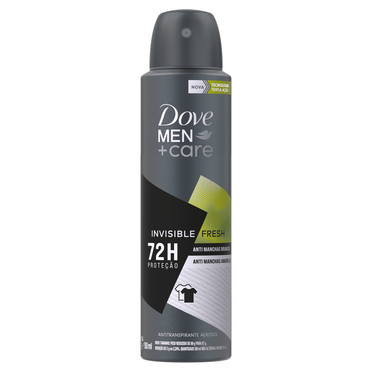 DES DOVE AERO MEN INVIS FRESH 150ML Drogasmil