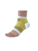 Meias Silicone Hidratação Intensiva Calcanhar Amarela Uriel