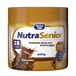 Kit: Nutra Senior Adulto 50+ Chocolate 400g NutraMilk 2 Uni