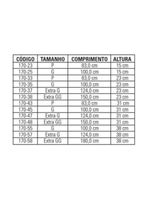 Colete Pós Cirúrgico Bege 3 Painéis Tam Extra GG SalvaPé