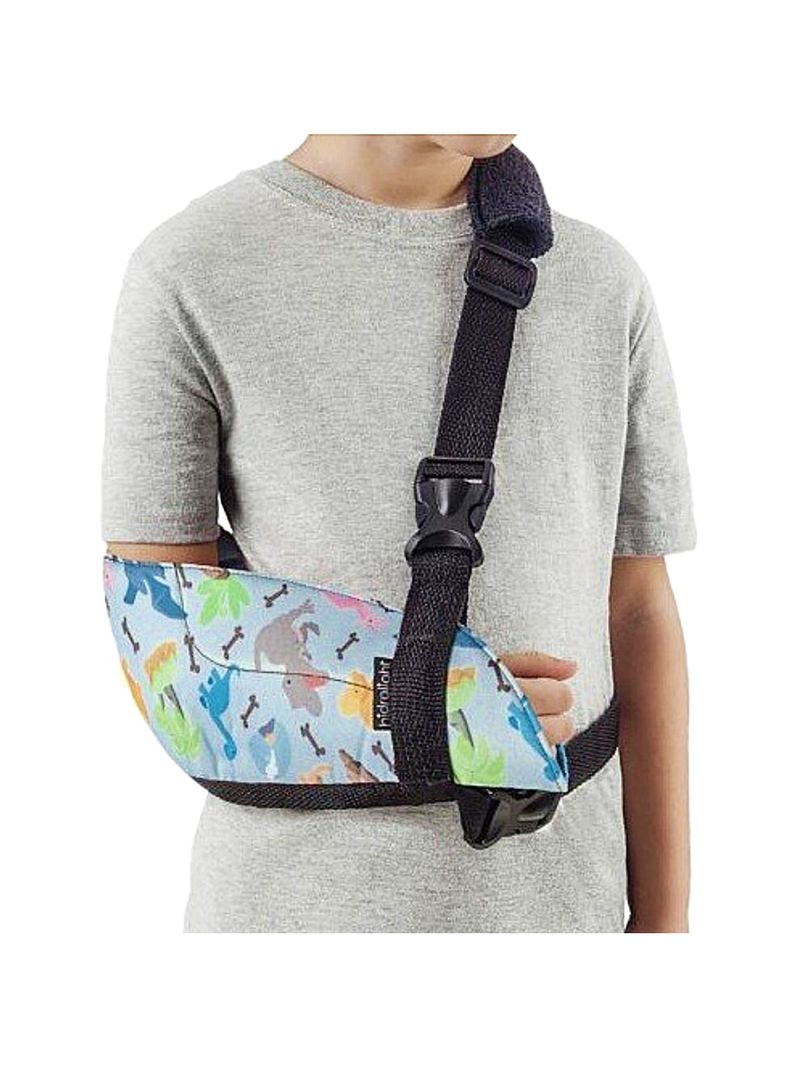 Tipoia Imobilizadora Infantil Estampa Dinossauros Tam P