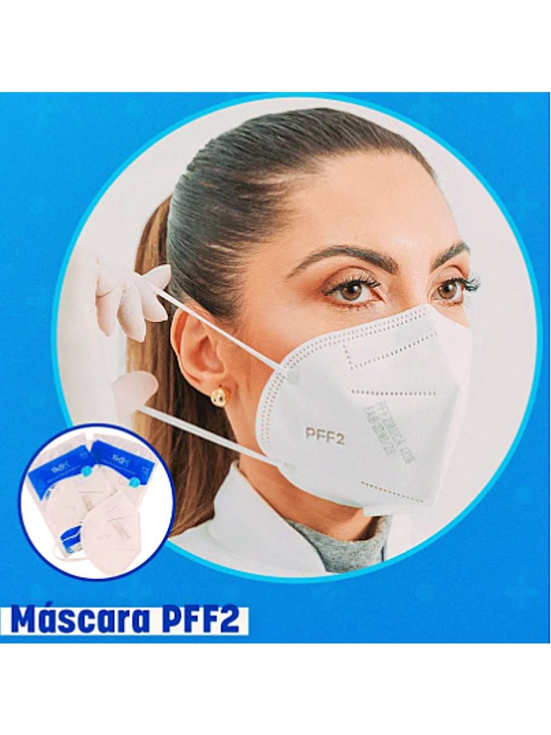 Máscara PFF2-S SPK Descartável - unidade