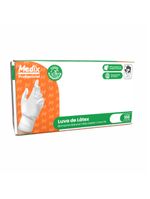 Luva de Latex com Pó Medix - Caixa com 100 luvas - M