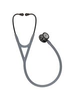 Estetoscópio Littmann Cardiology IV - Cinza com Smoke Alto Polimento e Conector Preto 6238