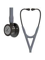 Estetoscópio Littmann Cardiology IV - Cinza com Smoke Alto Polimento e Conector Preto 6238