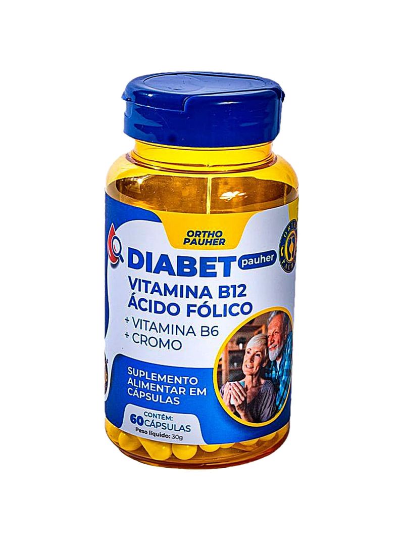 Suplemento Alimentar Diabet Pauher - 60 Cápsulas