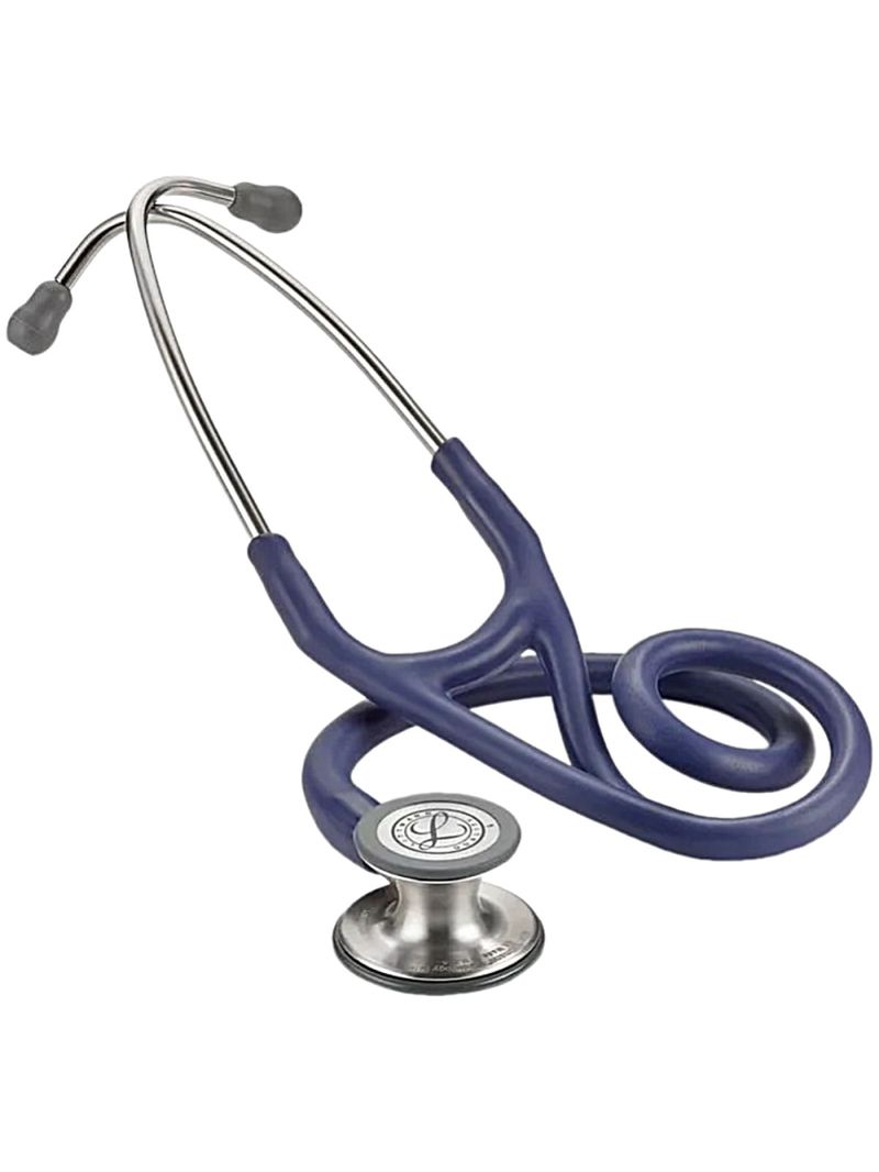 Estetoscópio Littmann Cardiology IV - Azul Meia-Noite Cetim com Inox 6187C