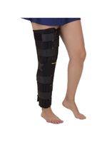 Imobilizador de Joelho ArtiPé Largo 60cm Preta - unidade