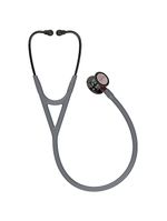 Estetoscópio Littmann Cardiology IV - Cinza Smoke Vermelho 6183