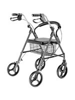 Andador 4 Rodas SC302 Dobrável em Alumínio com Assento