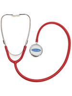 Estetoscópio Duplo Adulto MD-20 Medicate - Vermelho