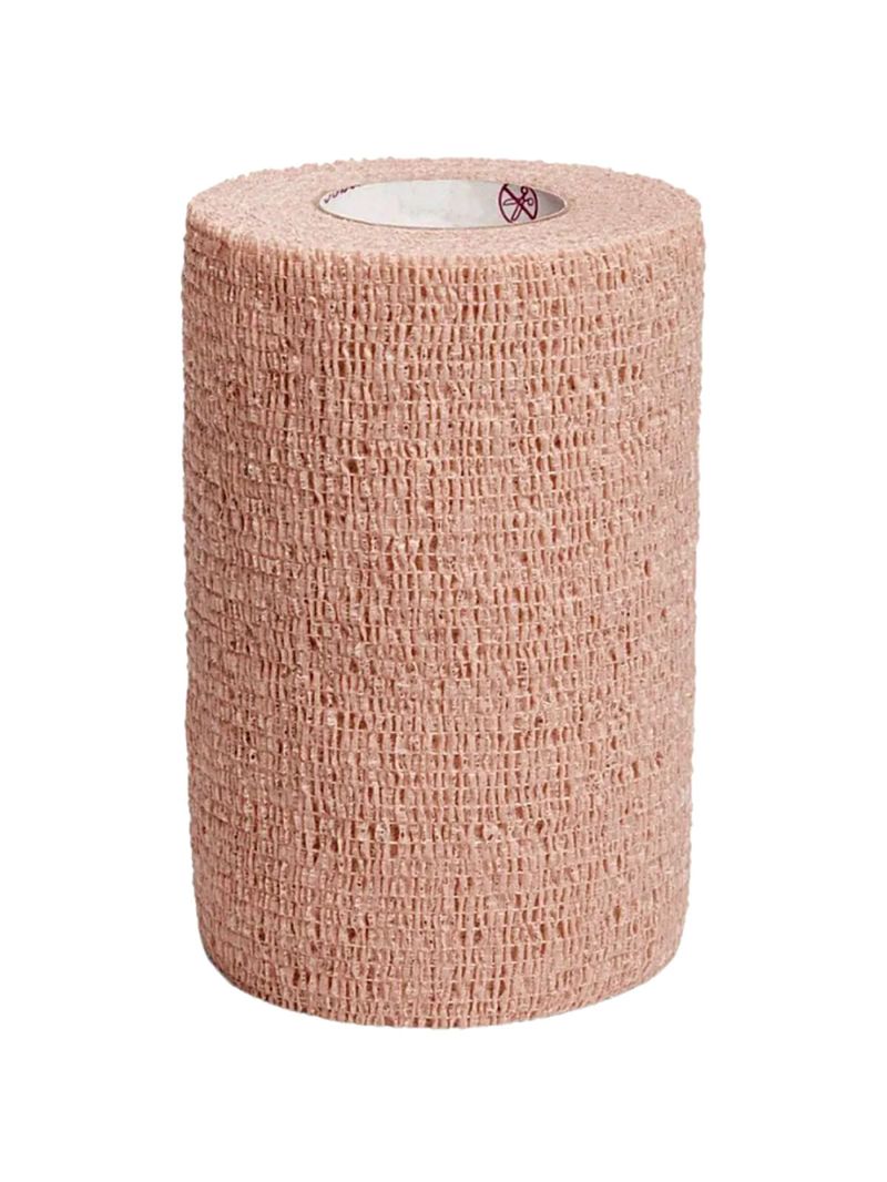 Bandagem Elástica AutoAderente Bege 05cm X 4,5m - unidade