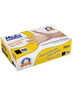 Luvas de Vinil Medix Transparente sem Pó Tam P - 100 luvas
