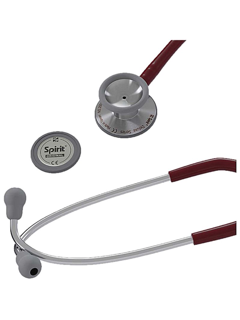 Estetoscópio Spirit MD III Pro Adulto e Pediátrico - Vinho