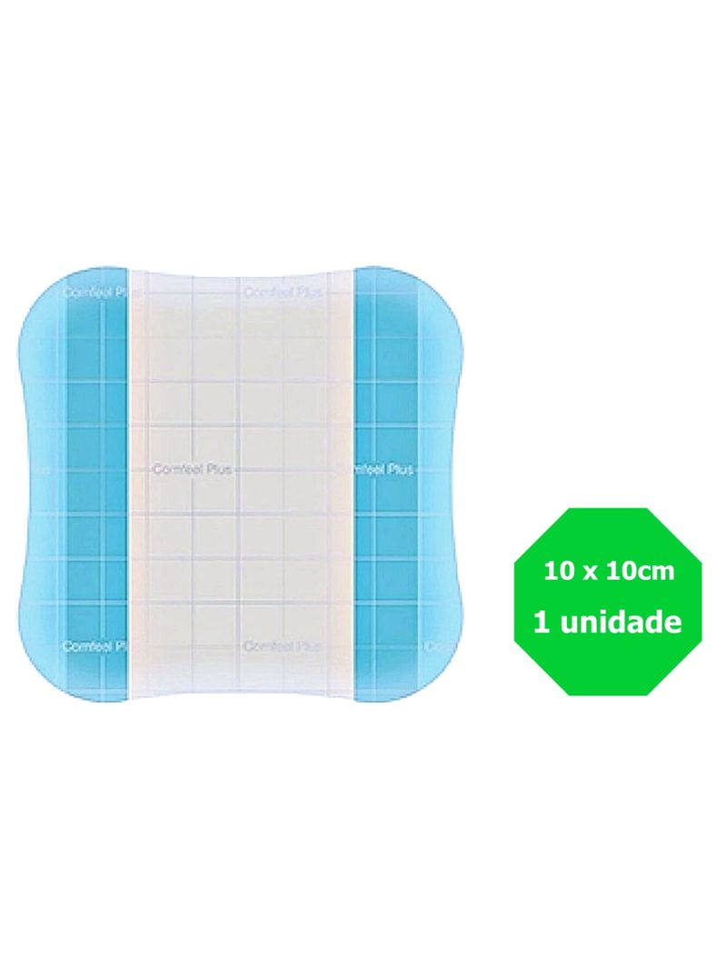 Curativo Comfeel Plus Coloplast Transparente 33110 10x10cm - unidade