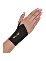 Munhequeira Elástica ArtiPé 8cm Bilateral Preta - unidade