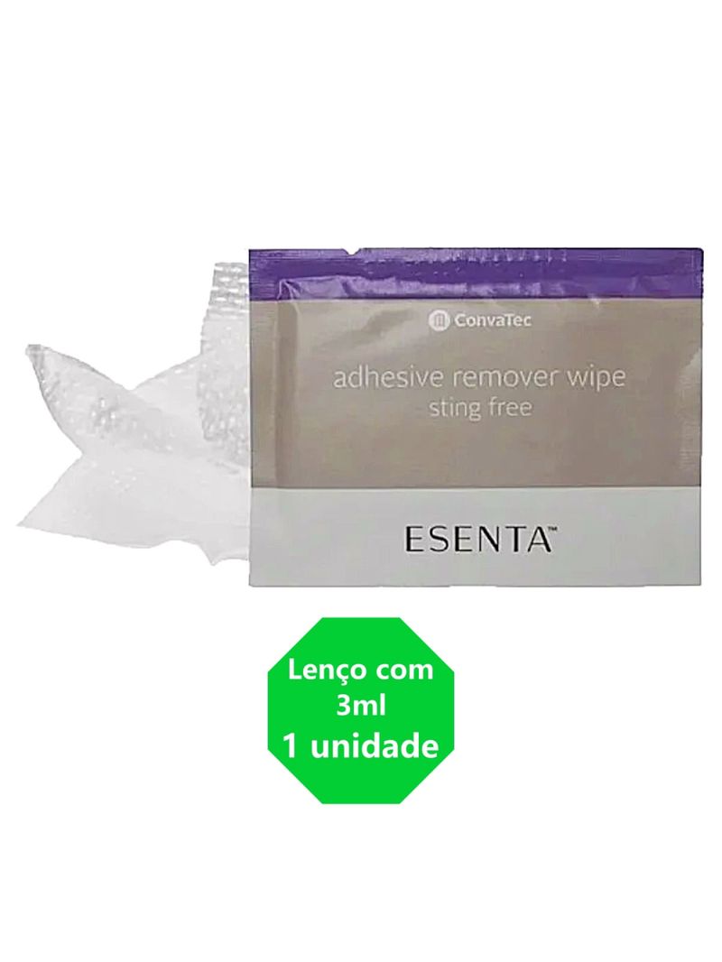 Lenço Removedor Adesivo Esenta Sting-Free Convatec - unidade