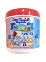 Lenços Umedecidos Fiesta - Balde Rosa - 400 Unidades