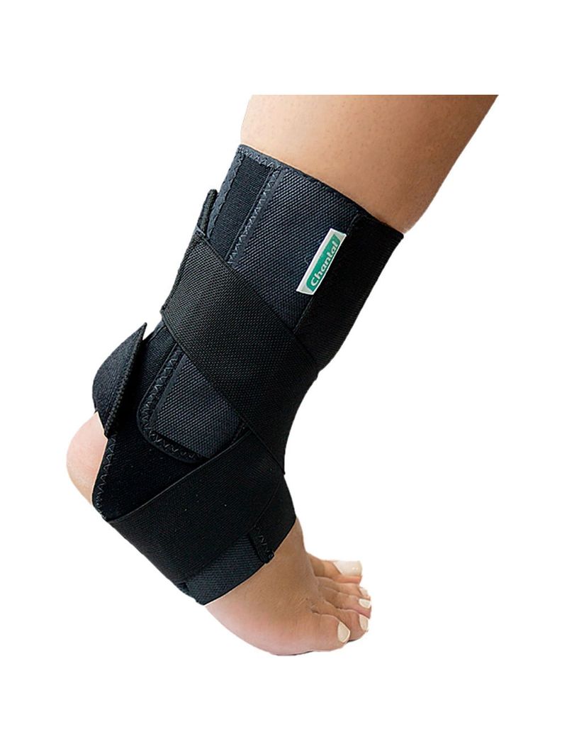 Estabilizador Tornozelo Chantal Bilateral Preto M - unidade