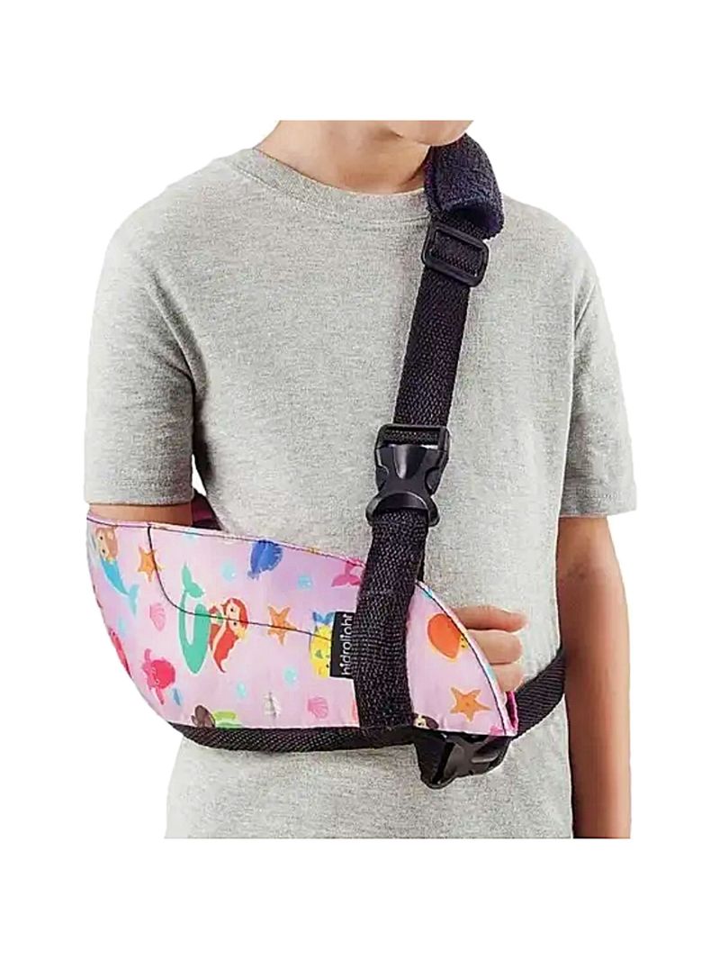 Tipoia Imobilizadora Infantil Estampa Fundo do Mar Tam M