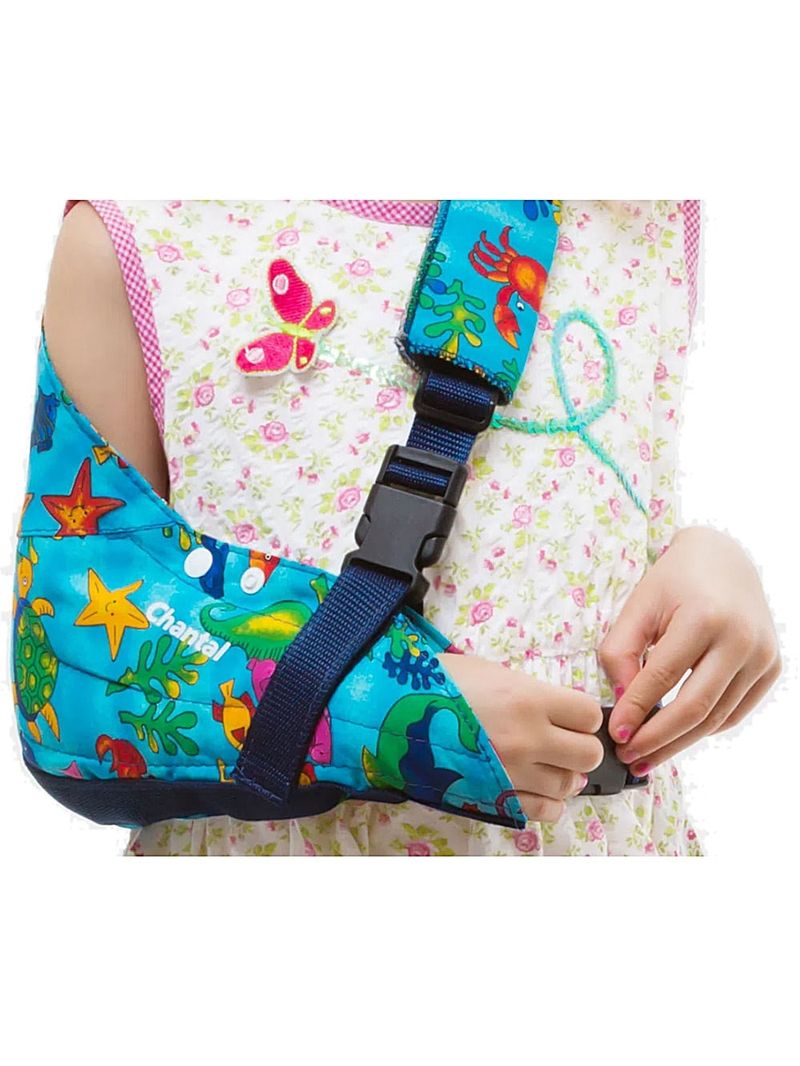 Tipoia Imobilizadora Estofada Dupla Infantil Chantal Tam 2 - unidade