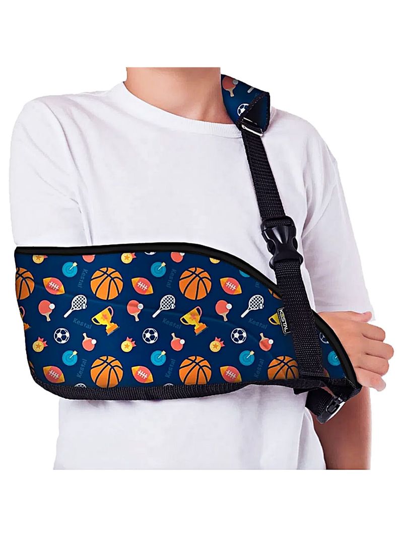 Tipoia Ortopédica Infantil Kestal Azul Tam G - unidade