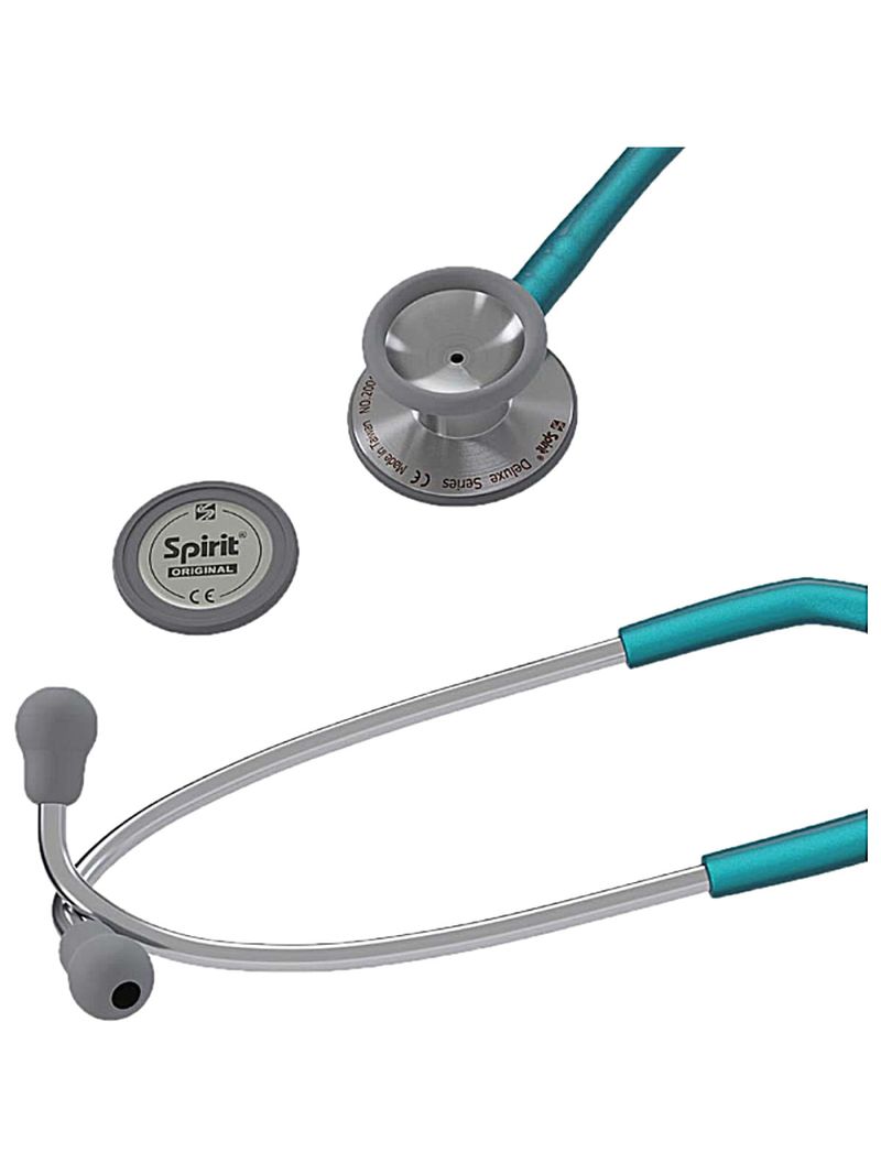 Estetoscópio Spirit MD III Pro Adulto e Pediátrico Verde Perolizado