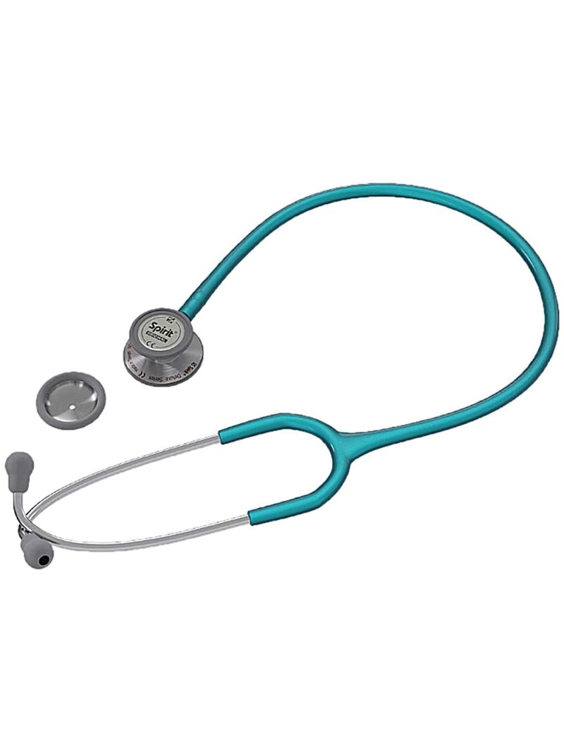 Estetoscópio Spirit MD III Pro Adulto e Pediátrico Verde Perolizado