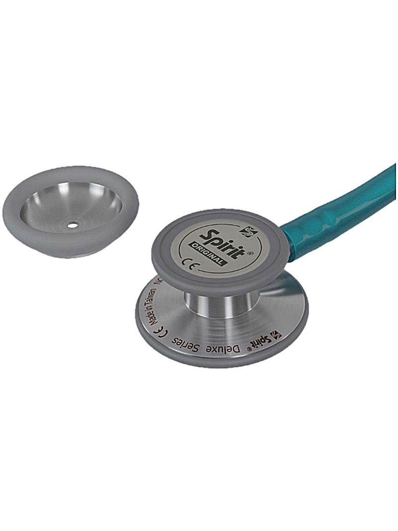 Estetoscópio Spirit MD III Pro Adulto e Pediátrico Verde Perolizado