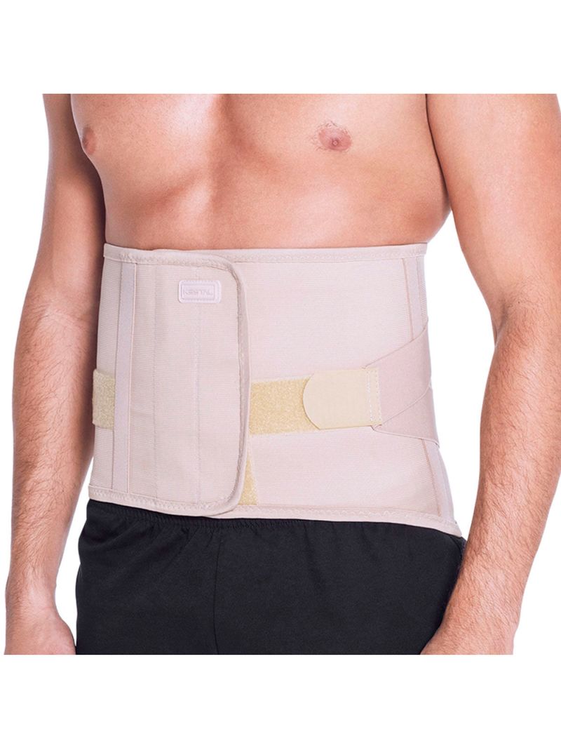 Colete Putti Elástico Kestal - Bege - Baixo - Tamanho GG