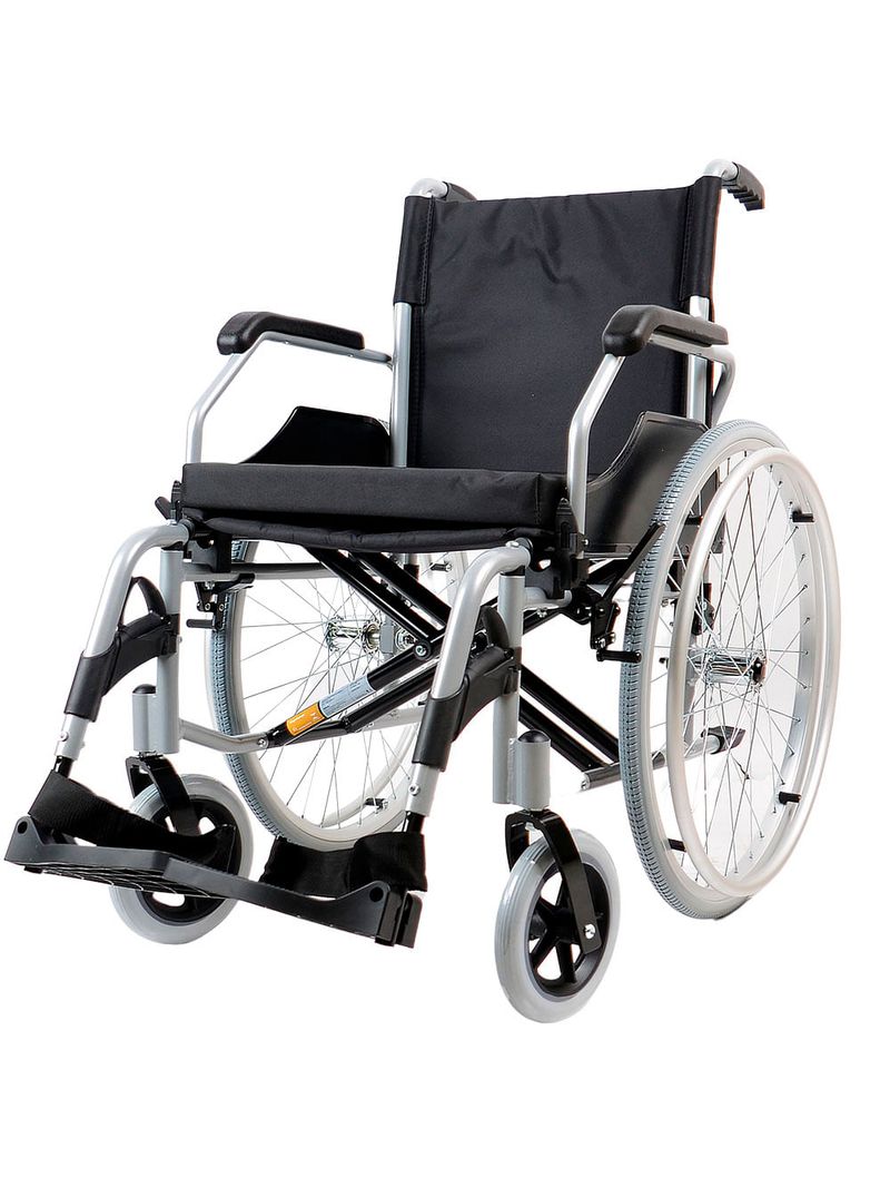 Cadeira de Rodas Dobrável D600 Dellamed - Tamanho 40cm
