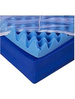 Lençol PVC Solteiro TC Fraldas Transparente Elástico 190X90X25cm - unidade