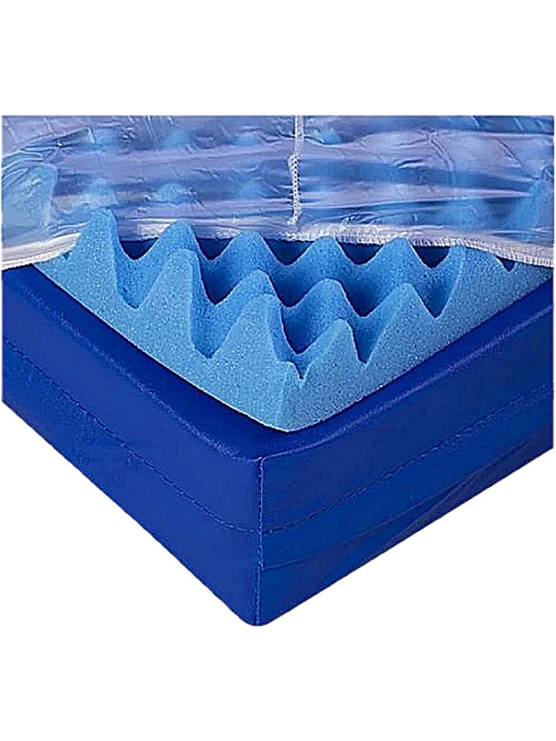 Lençol PVC Solteiro TC Fraldas Transparente Elástico 190X90X25cm - unidade