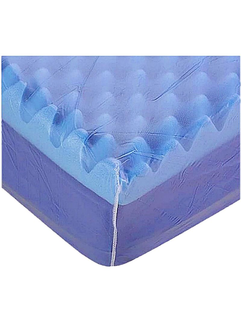 Lençol PVC Solteiro TC Fraldas Transparente Elástico 190X90X25cm - unidade